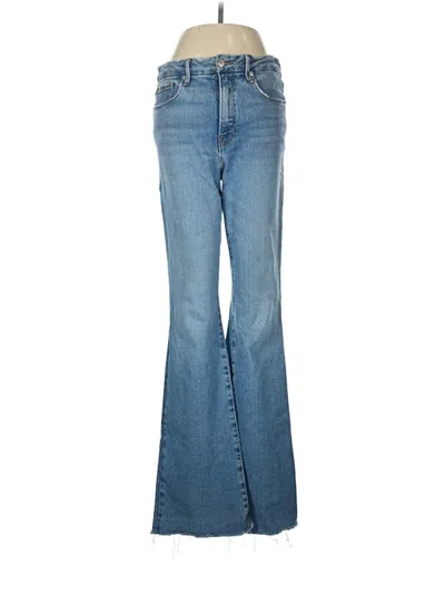 Pre-owned Good American Jeans In Blue