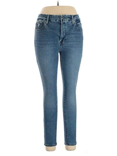 Pre-owned Good American Jeans In Blue