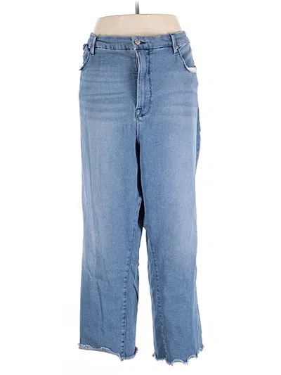 Pre-owned Good American Jeans In Blue