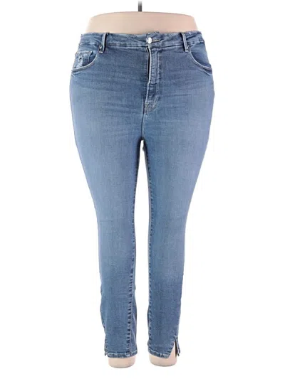 Pre-owned Good American Jeans In Blue