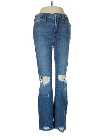 Pre-owned Good American Jeans In Blue