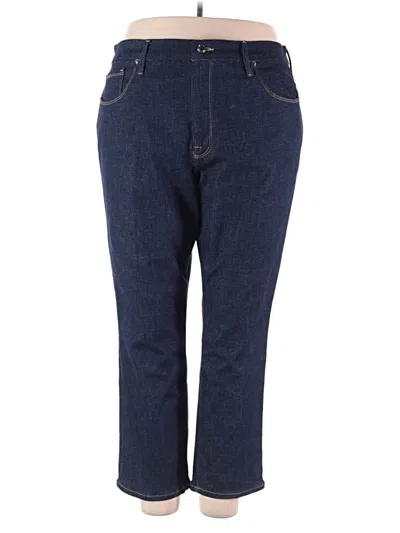 Pre-owned Good American Jeans In Blue