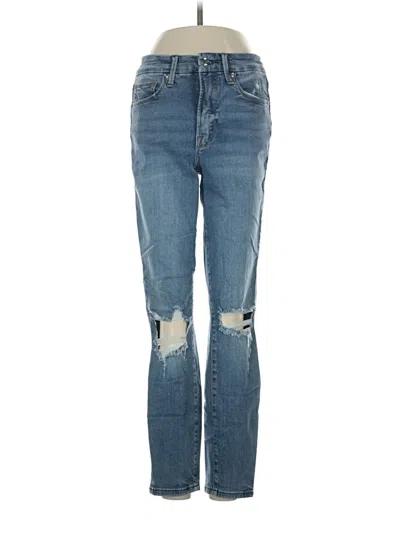 Pre-owned Good American Jeans In Blue