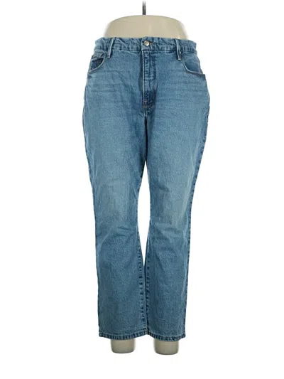 Pre-owned Good American Jeans In Blue