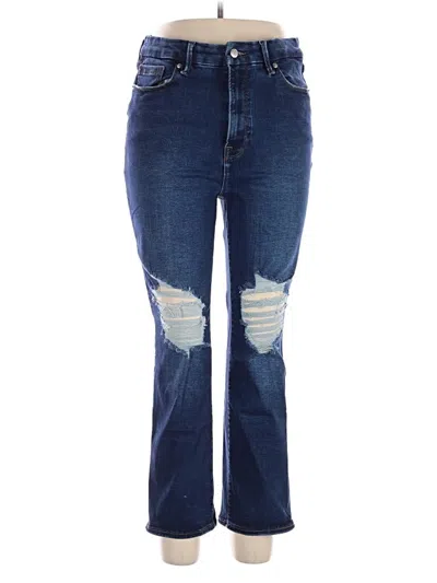 Pre-owned Good American Jeans In Blue