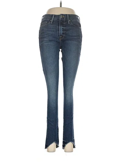 Pre-owned Good American Jeans In Blue