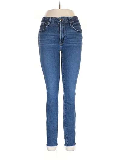 Pre-owned Good American Jeans In Blue