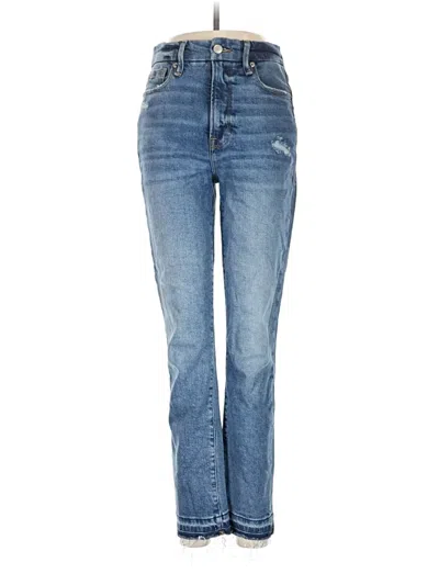 Pre-owned Good American Jeans In Blue