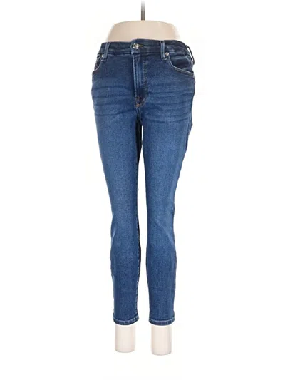 Pre-owned Good American Jeans In Blue