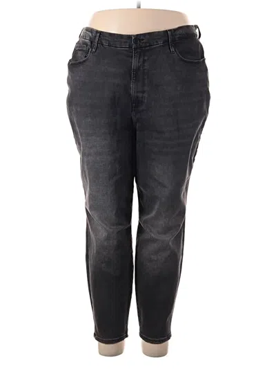 Pre-owned Good American Jeans In Gray