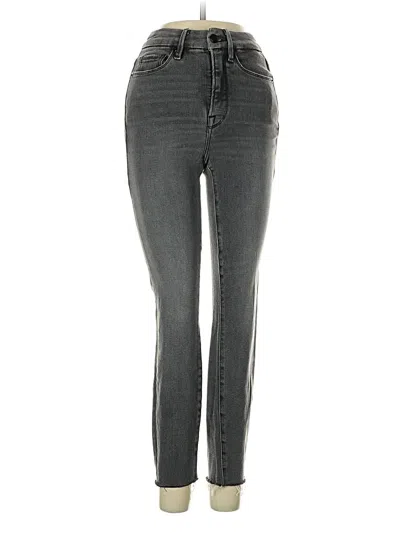 Pre-owned Good American Jeans In Gray