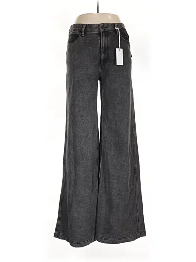 Pre-owned Good American Jeans In Gray