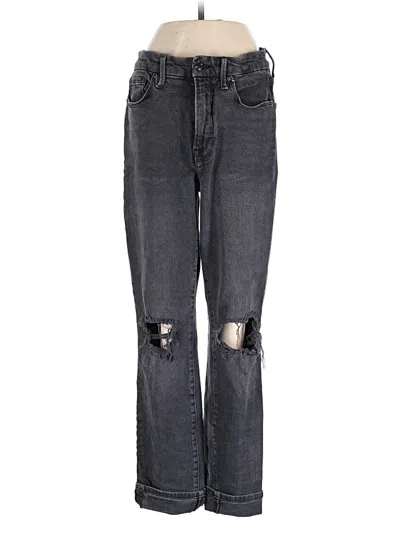 Pre-owned Good American Jeans In Gray