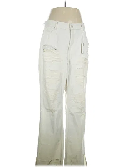 Good American Jeans In Ivory