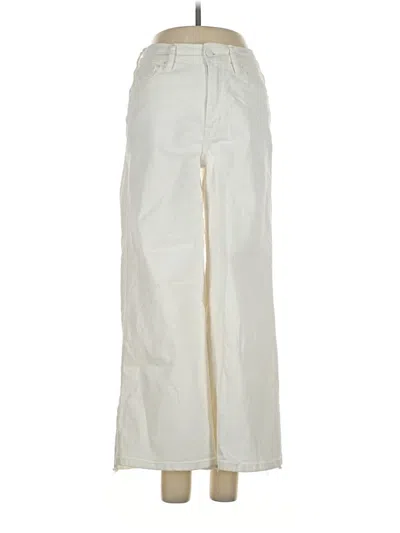 Pre-owned Good American Jeans In Ivory