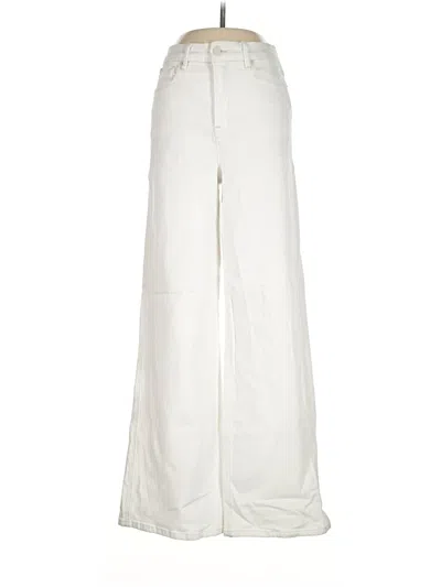 Pre-owned Good American Jeans In Ivory