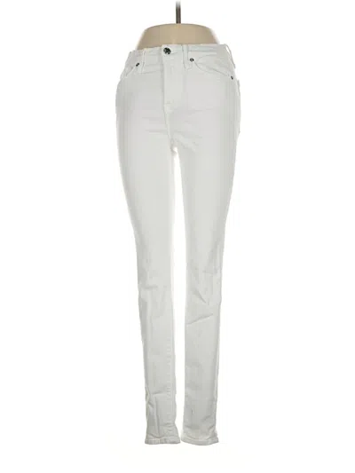 Pre-owned Good American Jeans In Ivory