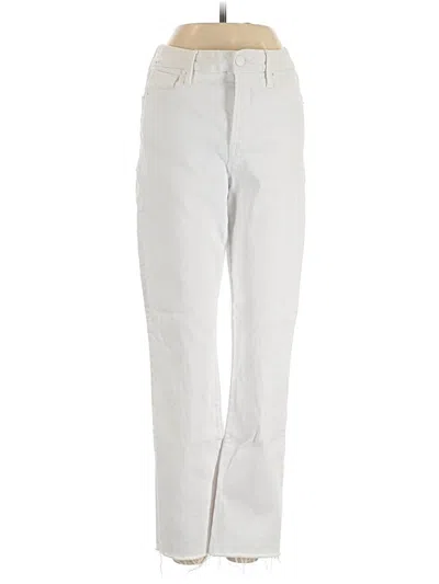 Pre-owned Good American Jeans In Ivory
