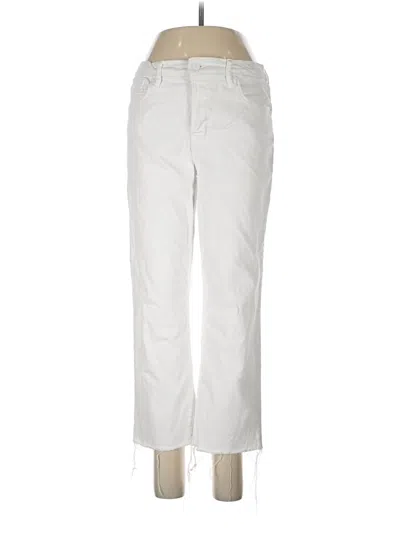 Pre-owned Good American Jeans In Ivory
