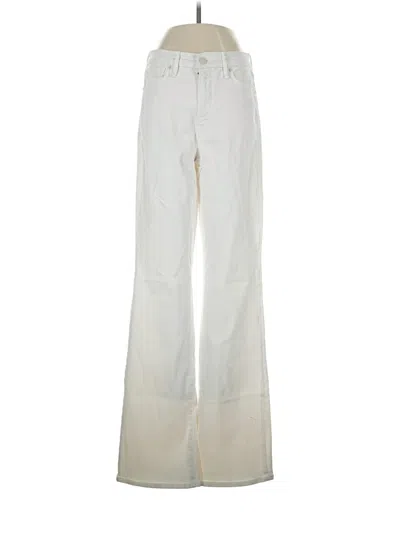 Pre-owned Good American Jeans In Ivory