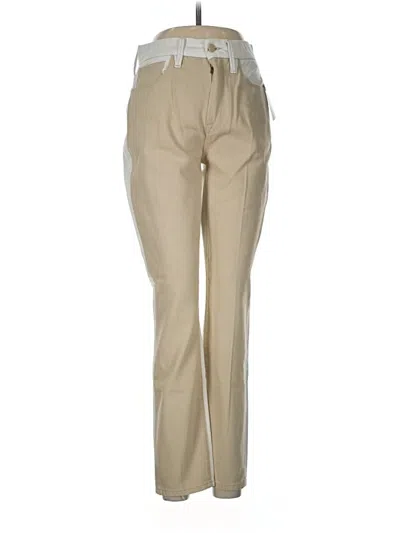Pre-owned Good American Jeans In Tan