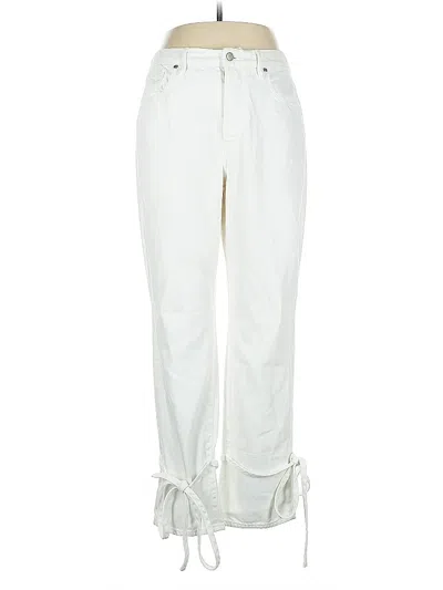 Pre-owned Good American Jeans In White