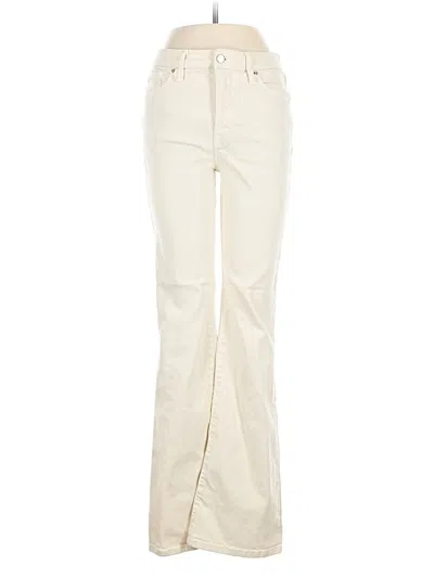 Pre-owned Good American Jeans In White