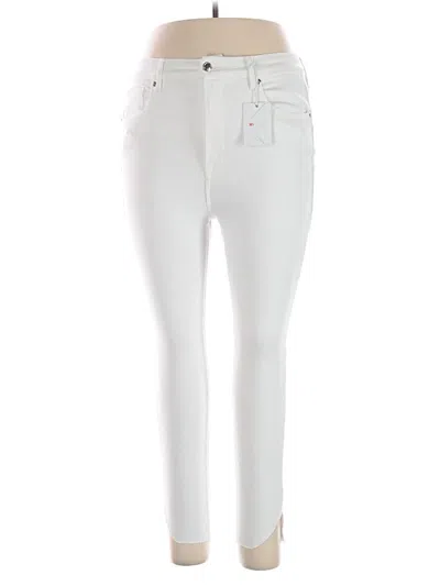 Pre-owned Good American Jeans In White