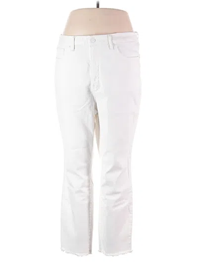 Pre-owned Good American Jeans In White