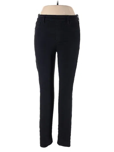 Pre-owned Good American Jeggings In Black