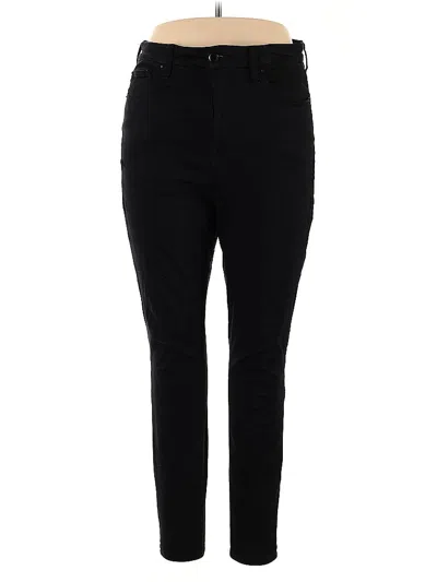 Pre-owned Good American Jeggings In Black