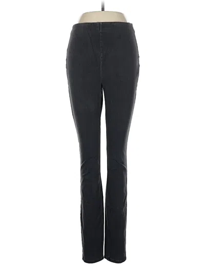 Pre-owned Good American Jeggings In Black