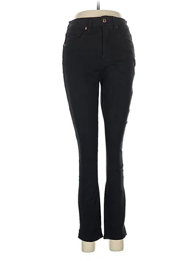 Pre-owned Good American Jeggings In Black
