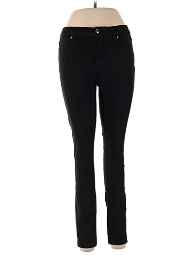 Pre-owned Good American Jeggings In Black