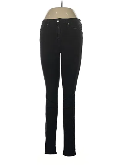 Pre-owned Good American Jeggings In Black