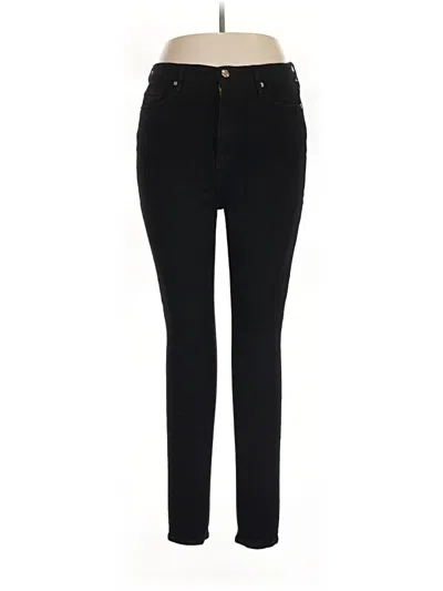 Pre-owned Good American Jeggings In Black