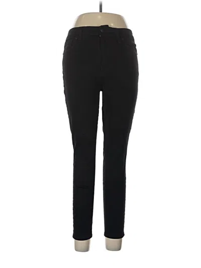 Pre-owned Good American Jeggings In Black