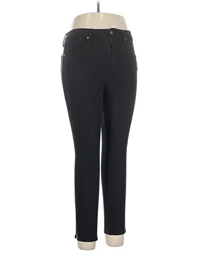 Pre-owned Good American Jeggings In Black