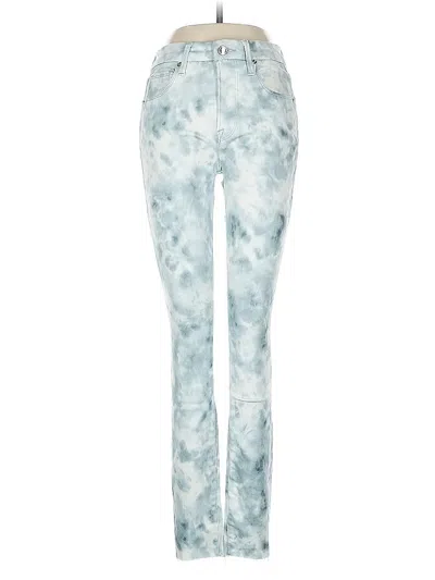 Pre-owned Good American Jeggings In Blue