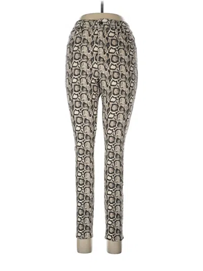 Pre-owned Good American Jeggings In Gold