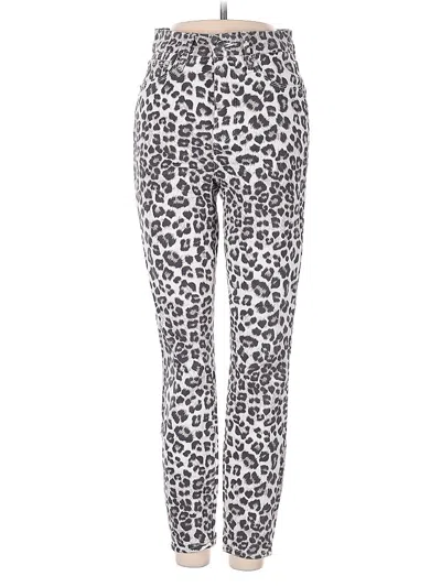 Pre-owned Good American Jeggings In Gray