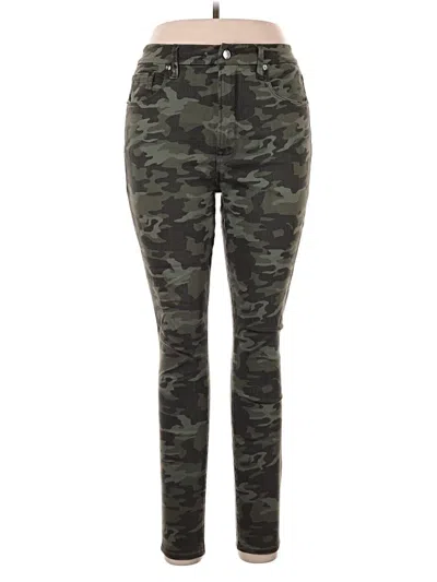Pre-owned Good American Jeggings In Green
