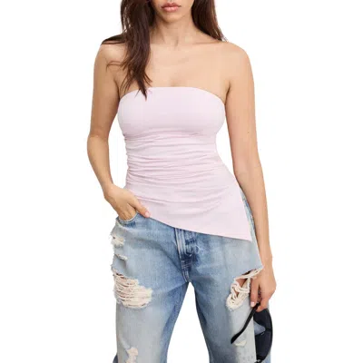 Good American Jersey Tube Top In White