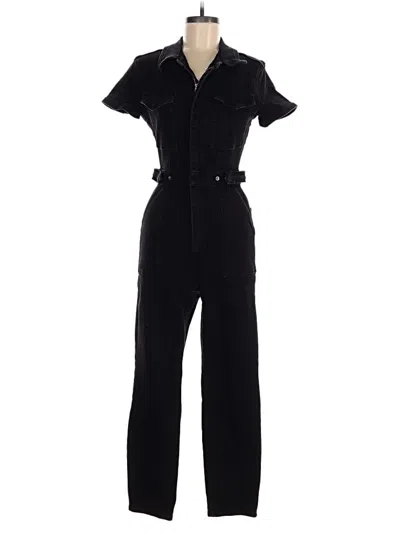 Pre-owned Good American Jumpsuit In Black
