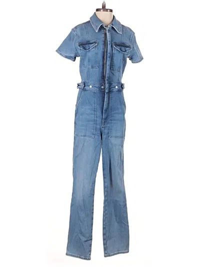 Pre-owned Good American Jumpsuit In Blue