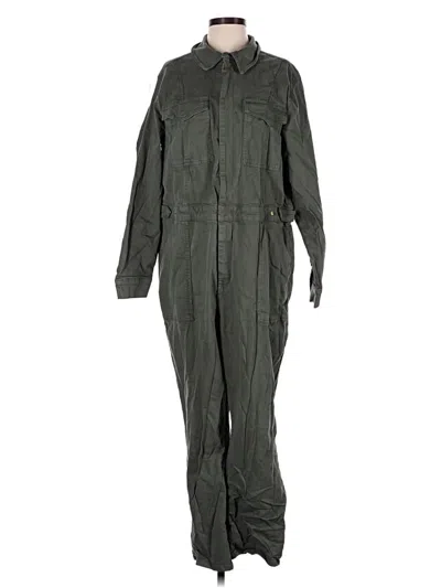 Pre-owned Good American Jumpsuit In Green