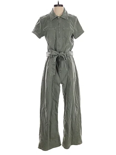 Pre-owned Good American Jumpsuit In Green
