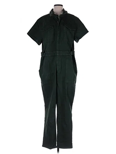 Pre-owned Good American Jumpsuit In Green