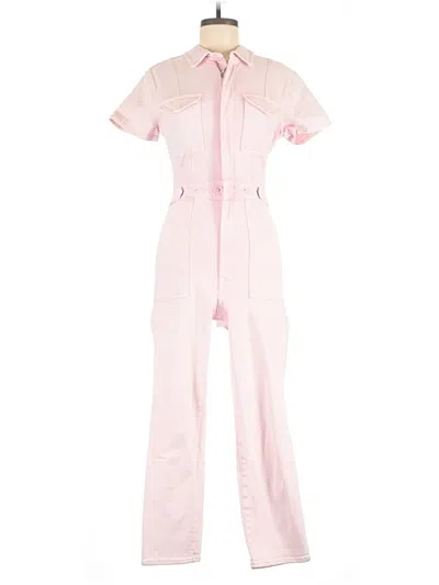 Pre-owned Good American Jumpsuit In Pink