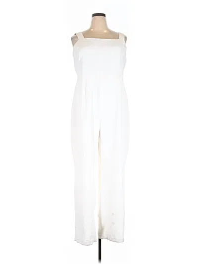 Pre-owned Good American Jumpsuit In White